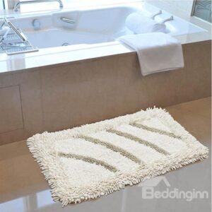 High Quality Solid Color Contemporary Bath Rug
