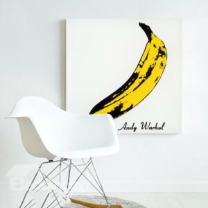 Wonderful Top Quality Andy Warhol Yellow Banana Print