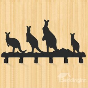 Adorable Novel Kangaroo Design Steel Coat Hook