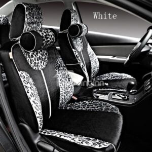 Fashion and Sexy Leopard Stripes Pattern Soft Car Seat Cover