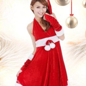 Beautiful And Sexy Mid-length Gown Christmas Costume