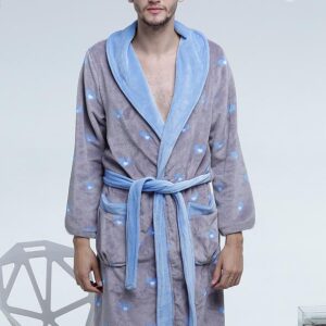 High Quality Flannel Sweethearts Pattern Robe