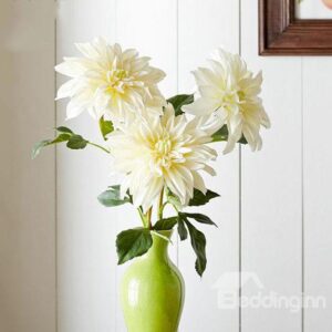 Wonderful Fresh 3-Pieces Dahlia Artificial Flowers