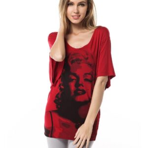 Modal Cotton Marilyn Monroe Loose Fit Pajama Set