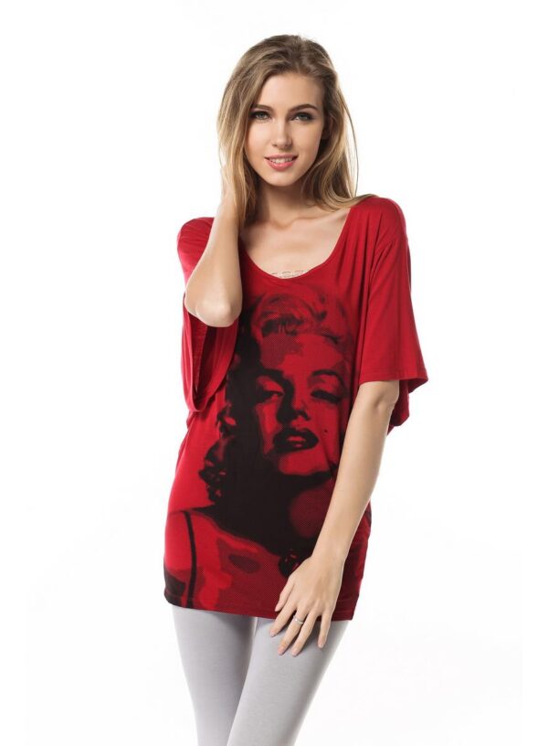 Modal Cotton Marilyn Monroe Loose Fit Pajama Set
