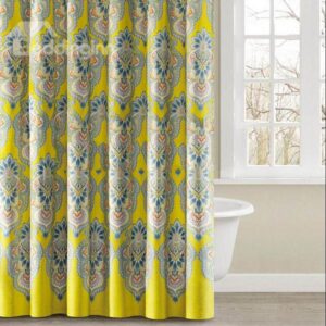 Graceful Magnificent Jacquard High Quality Polyester Shower Curtain