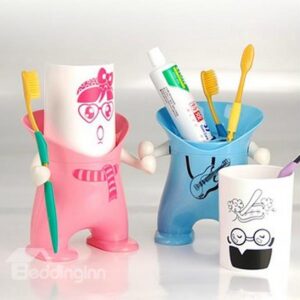 Cool Stylish Cartoon Creative Plastic Toothbrush Holder