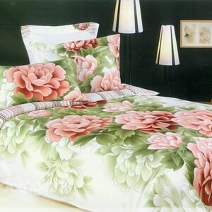 Natural Beauty Pattern 4-Piece Cotton Duvet Cover Sets