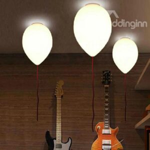 Creative 1-Piece Balloon Ceiling Lamp for Children's Room