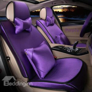 Solid Color All-Inclusives Style Ultra Comfortable 3D Car Seat Covers