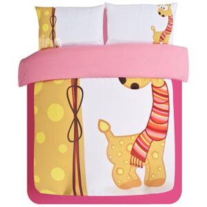 So Cute Deer Print 3-Piece Skincare Duvet Cover Sets