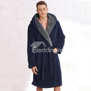 High Quality Super Soft Stylish Solid Color Bathrobe