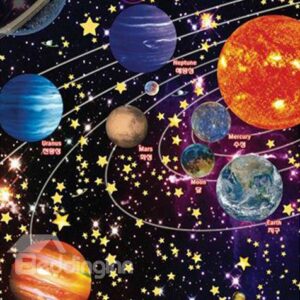 Fantastic Luminous Mysteries of the Universe Wall Stickers