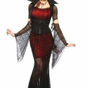 Sexy Sheer Elastic Fabric Bat Sleeves Costume