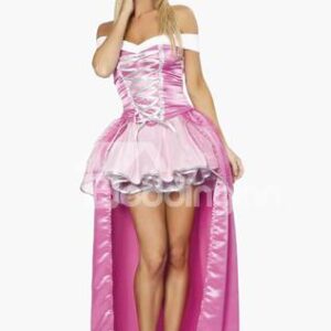 Sweet Cinderella Strap Front Off Shoulder Dress Costume