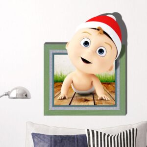 Best Quality Lovely Baby 3D Wall Sticker