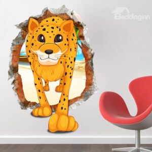 Best Quality Fantastic Leopard 3D Wall Sticker