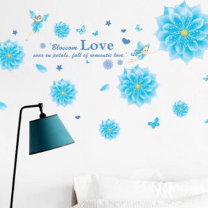 New Style Wonderful Fantasy Flowers Wall Stickers