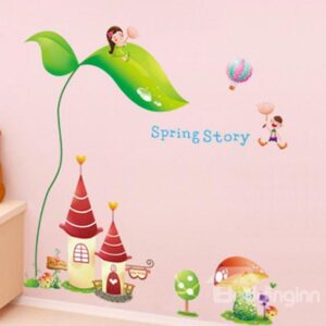 New Arrival Lovely Dream Castle Wall Stickers