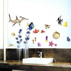 Fantastic Amazing Beautiful Underwater World Wall Stickers