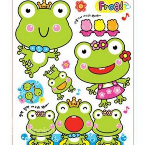 New Style Cartoon Frog Prince Wall Stickers