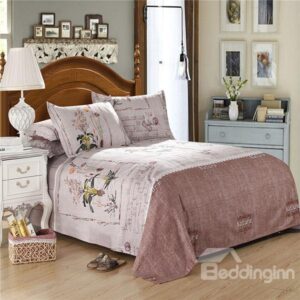 Fresh and Natural Turkish Style Cotton Printed Sheet