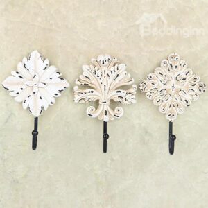 European Vintage Style High Quality Resin 3-piece Hooks