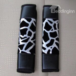 New Arrival Leopard Printed One Pair Fashionable Seat Belt Covers