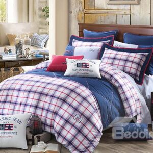 Western Cowboy Design 4-Piece Cotton Duvet Cover Sets