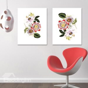Wonderful European Style 2-Piece Crystal Film Art Wall Print