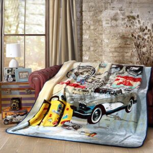 Comfortable and Fashionable American Style Thicken Blanket