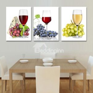 Delicious Fruits 3-Piece Crystal Film Art Wall Print