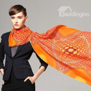 Unique Design 3 Dimension Huge Wool Long Scarf