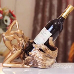 Sexy Noble Beauty Design Resin Red Wine Rack