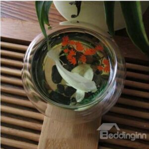 Charming Pure Handmade Crystal 3D Resin Koi