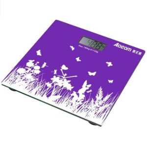 Noble Purple Romantic Butterfly Digital Weight Scale