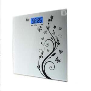 Attractive Flower Rattan Butterfly Silver Weight Scale