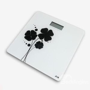 Concise Black Floral White Precision Weight Scale