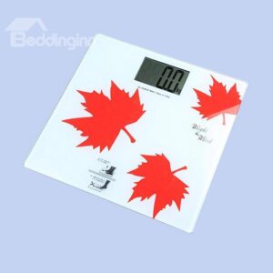 Gorgeous Red Maple Precision White Weight Scale