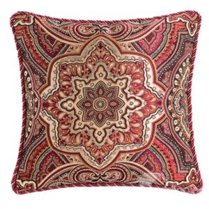 Asymmetric Beauty and Western Style Throw Pillow