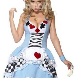 Cinderella Deep V Bust 4 Suits Layered Skirt Costume