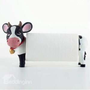 Adorable Cow Shape Top Class Resin Paper Holder