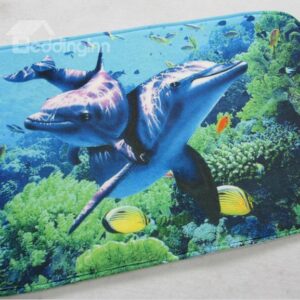 Top Selling Lovely Sea World 3D Doormat for Children