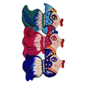 Gorgeous Cartoon Fishes Acrylic Fibres Bath Rug
