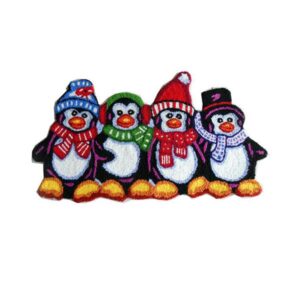 Comfy Attractive Cartoon Penguin Acrylic Fibres Bath Rug