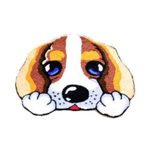 Lovely Cartoon Dog Skid-proof Acrylic Fibres Bath Rug