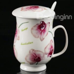 Wonderful Pure Heart and Spirit Flowers Coffee Mug