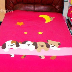 Dog and Star 3-Piece Cotton Bedding Sets