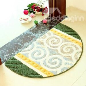 Popular Geometric Pattern Semicircle Doormat