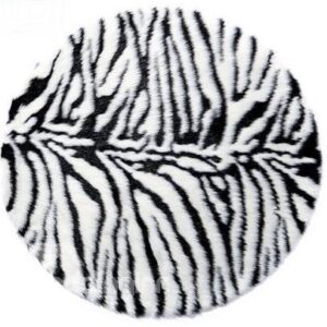 Wonderful Cool Circular Acrylic Fibres Non-Slip Doormat